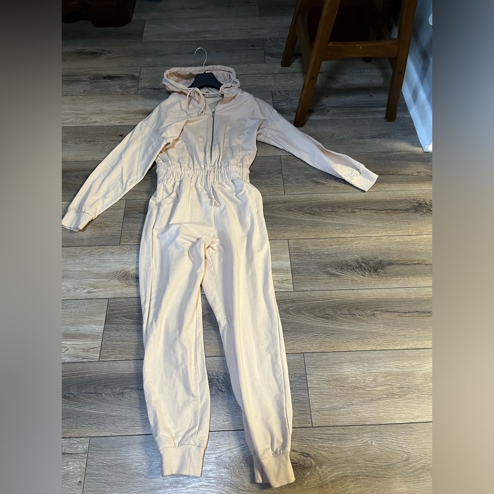Forever 21 Hooded 100% brushed Cotton 
jump suit